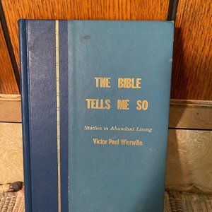 The Bible Tells Me Studies So - Victor Paul Wierwille - Hard Back - Like New